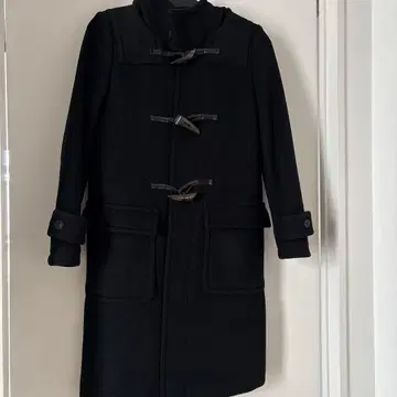 HYKE 더플 코트 블랙 사이즈 1