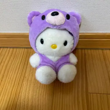 홋카이도 라벤더 키티 봉제 인형