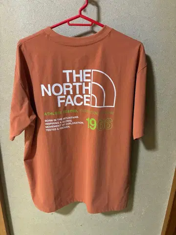 THE NORTH FACE NT32597 티셔츠 L 페이드 인 오렌지