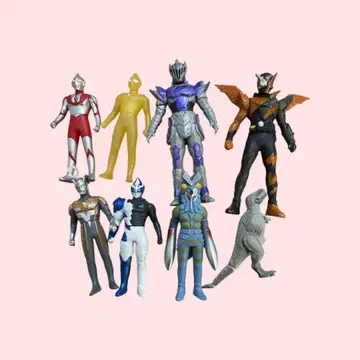 울트라맨 피규어 등 8체 세트