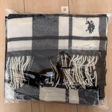 US POLO ASSN. 체크 무늬 머플러