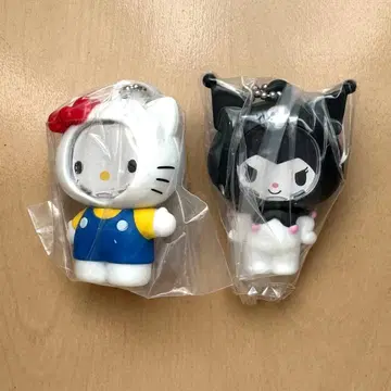 [ 미개봉 새상품 ] 산리오 사진 프레임 마스코트 키티 쿠로미 세트