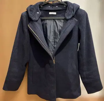 a.v.v [ 2WAY ] 후드 숏코트 S 사이즈 네이비