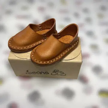 유아 사이즈 인형용 가죽 신발 (브라운) 딜러제