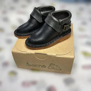 유아 사이즈 인형용 가죽 신발 (블랙) 딜러제