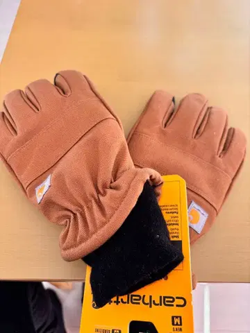 carhartt 브라운 장갑 M