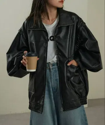 차오패닉 티피 인조 가죽 2WAY 스탠드 블루종