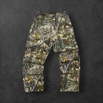 리얼트리 카모 카고 팬츠 M 사이즈 헌팅 신축성