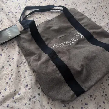 DEAN & DELUCA 그레이 토트백