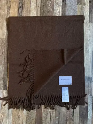 22AW [ INOUE BROTHERS ] Brown Alpaca 머플러