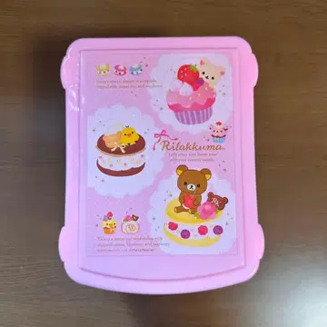 [ 헤이세이 레트로 ] 리락쿠마 스위츠 디자인 2단 수납 박스