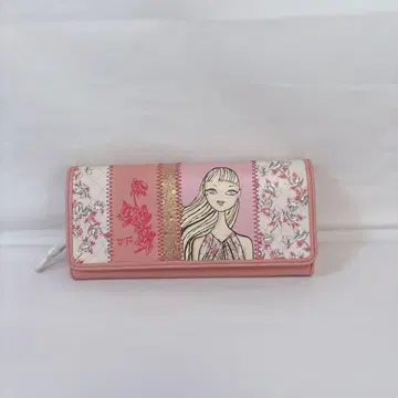 Jeffrey Fulvimari 핑크 장지갑