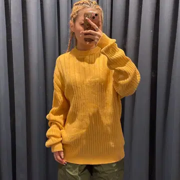 [무료배송] USA 구제 의류 Sedgefield 스웨터 리브 크루넥