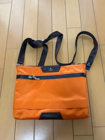 마스터피스 오렌지 나일론 사코슈 숄더백