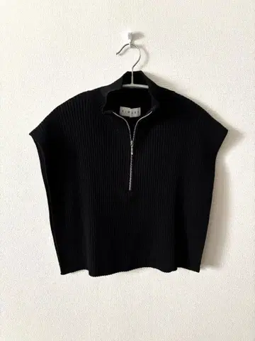 RIM.ARK Rib knit 넥 파츠 베스트 하이넥