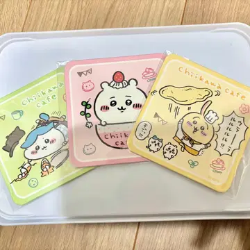 치이카와 카페 코스터 3개 세트