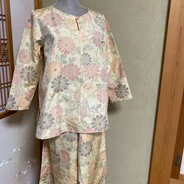 꽃무늬 상하의 셋업