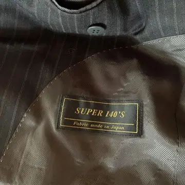스트라이프 수트 SUPER 140'S 일본제