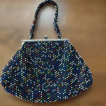 럭셔리 비즈 장식 핸드백 멀티 컬러