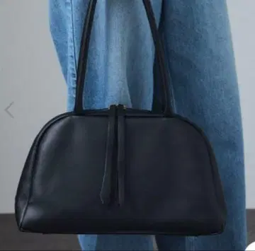 SALON adam et rope' 스플릿 레더 미들 보스턴 백