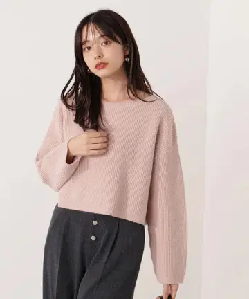 PROPORTION BODY DRESSING 안젤리나 박스 니트