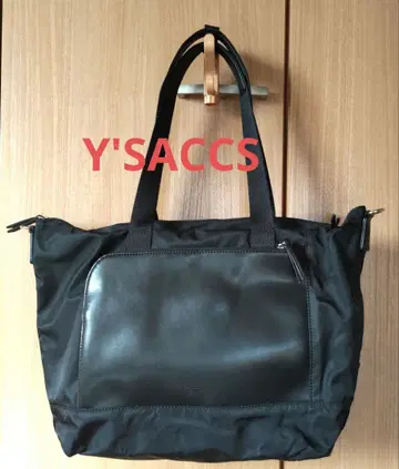 Y'SACCS 토트백 숄더 여성용 지퍼 달린 사선 크로스백