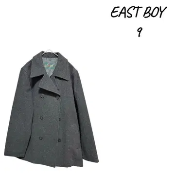 EAST BOY 그레이 피 코트 사이즈 9