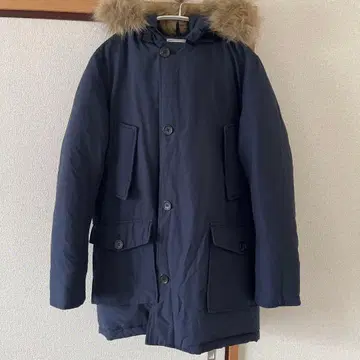 백넘버 마루하치 다운 자켓 네이비 L 사이즈