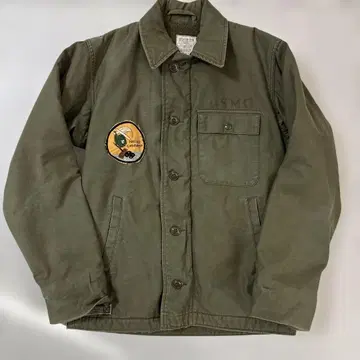 US 밀리터리 A2 덱 자켓 80's 사이즈 S (34-36)
