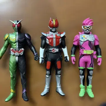 가면라이더 피규어 3체 세트