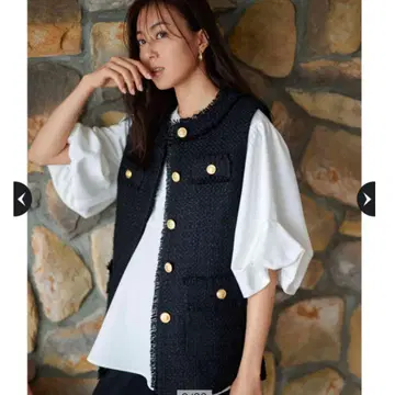 카듀네 트위드 베스트