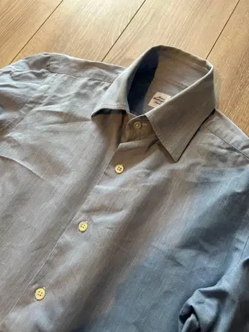 마리아 산탄젤로 드레스 셔츠 긴팔 라이트 블루