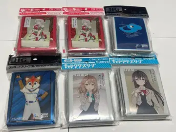 미개봉 캐릭터 슬리브 6팩 세트