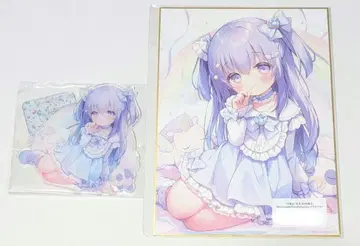 우사시로마니 베이비쨩 아크릴 스탠드 색지 아크릴 스탠드