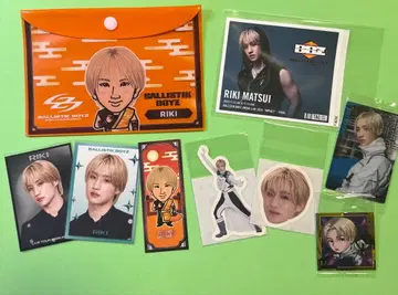 BALLISTIK BOYS 마츠이 리키 파우치, 포토 카드, 발리 레인저