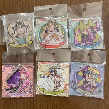 죠죠전 in S시 모리오초 2017 아크릴 키링 전종 세트