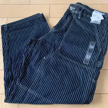 레어 Gap 배기 카펜터 스트라이프