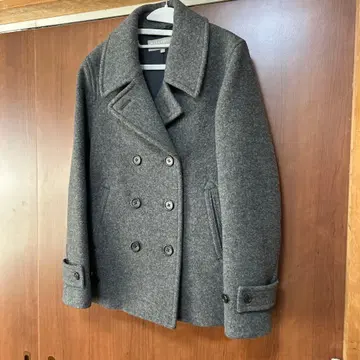 마가렛호웰 피 코트 사이즈 2 차콜 그레이 캐시미어 혼방