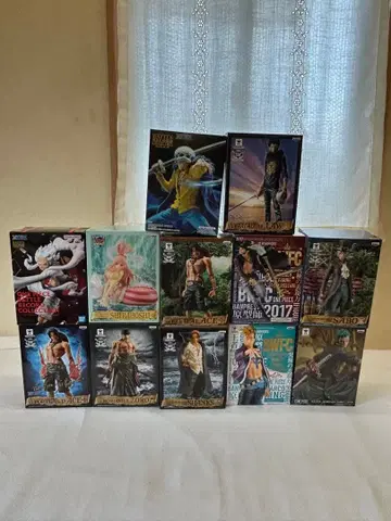 원피스 피규어 묶음 판매 12체