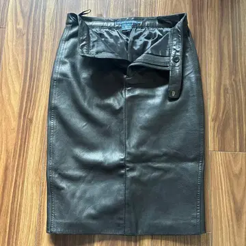 랄프 로렌 가죽 스커트