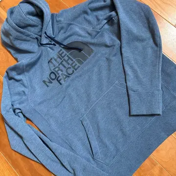 THE NORTH FACE 후드 부착 후드티 그레이