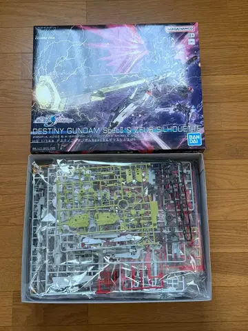 데스티니 건담 spec2 제우스 실루엣 & 아카츠키 연결 부품 3종 세트