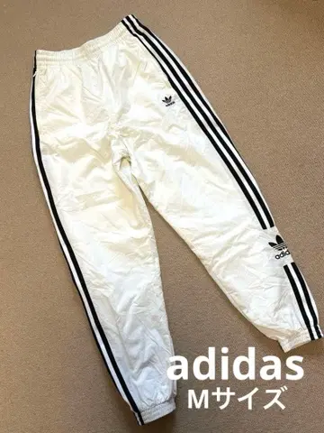 아디다스 오리지널 트랙 팬츠 화이트 M