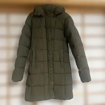 THE NORTH FACE 올리브 다운 자켓