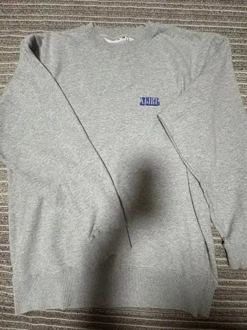 X-GIRL 그레이 트레이닝복 맨투맨