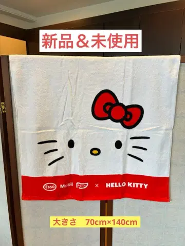 HELLO KITTY 타월 약 700 x 1400mm