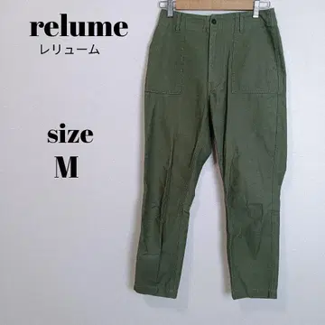[ a2175 ] relume 저널 스탠다드 베이커 팬츠 M 카키