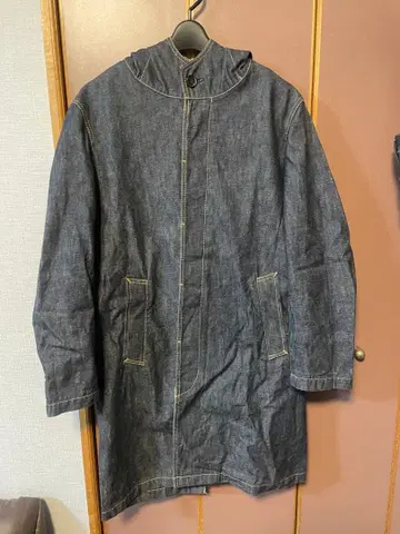 [새상품급] MACKINTOSH 매킨토시 데님 인디고 롱 코트