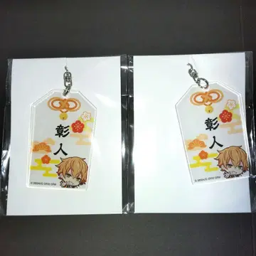 프로세카 아크릴 부적풍 키링 시노노메 아키토 동 패턴 세트