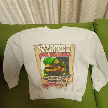 진품 90년대 버드와이저 맨투맨